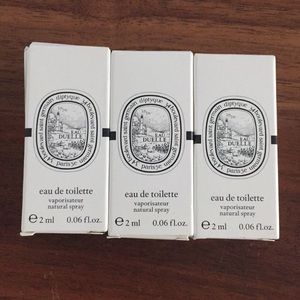 3 Diptyque  samples